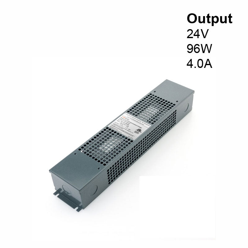 VBD-024-096DM Triac Dimmable Constant Voltage LED Driver, 24V 4A 96W, gekpower