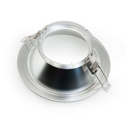 6 inch Commercial Recessed LED Downlight / Ceiling Light with Reflector Round Trim, 120-347V 20W, gekpower