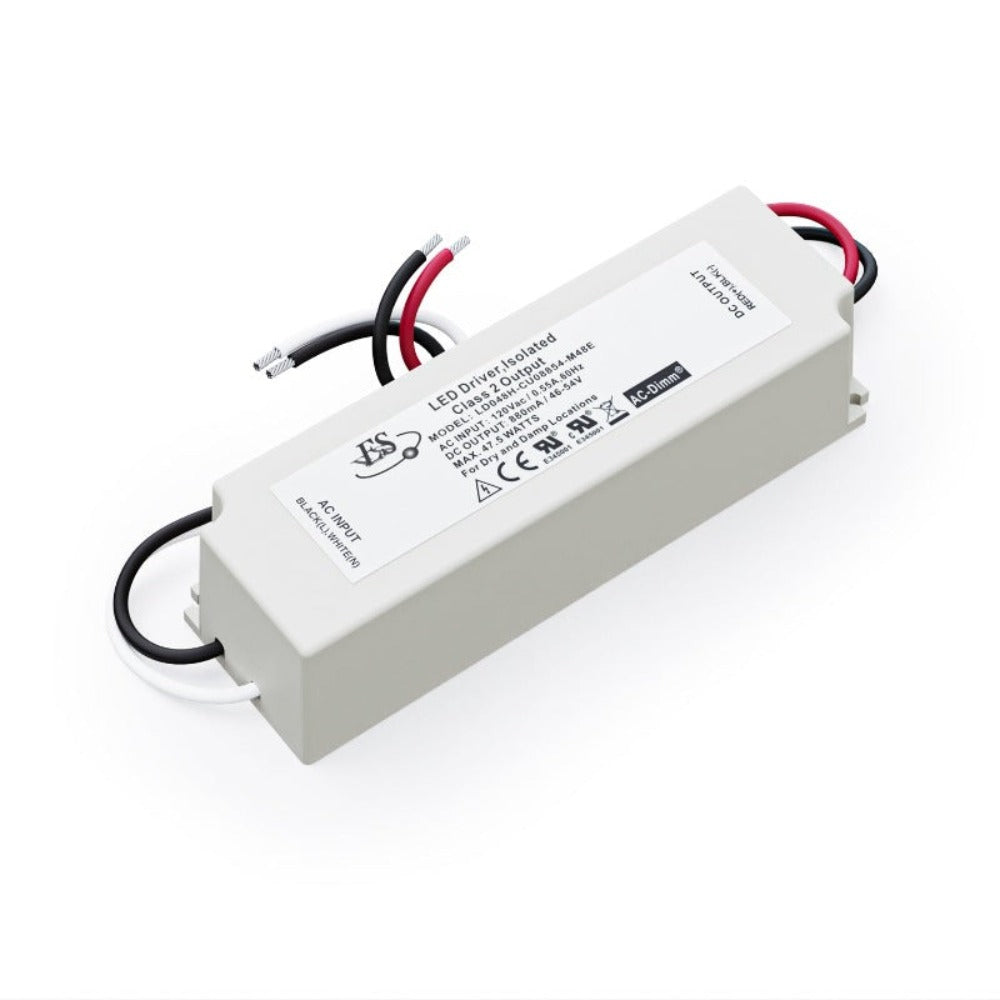 ES LD048H-CU08854-M48E Constant Current LED Driver, 880mA 46-54V 47.5W max, gekpower