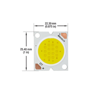 BXRA-56C1100-B Constant Current COB LED Module, 500mA 10W 5600K(Cool White)