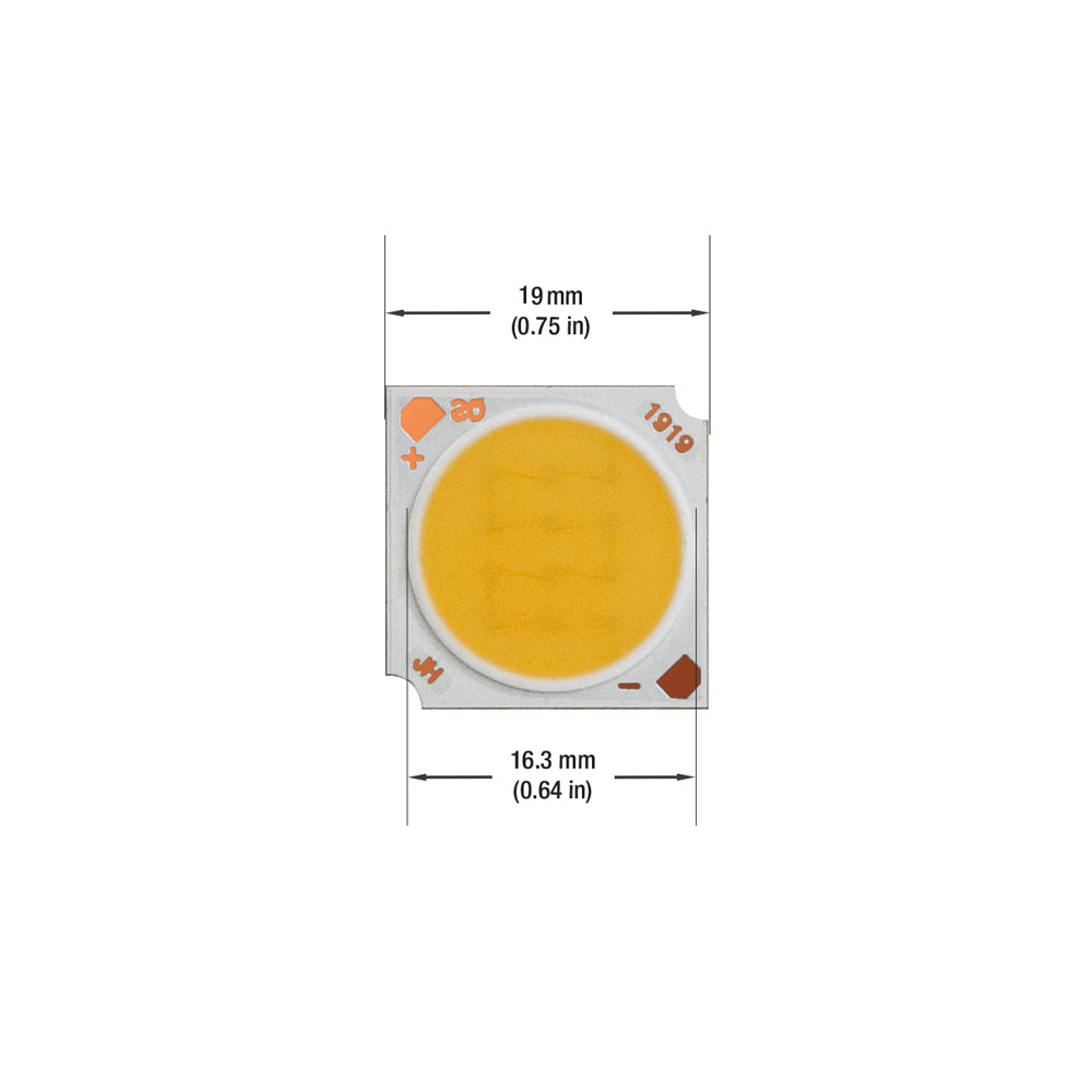 Constant Current COB LED Module, 350mA 36-38V 12W CCT(3K, 3.5K, 4K, 6K)