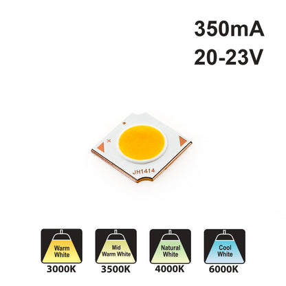 Constant Current COB LED, 350mA 7W CCT(3K, 3.5K, 4K, 6K)