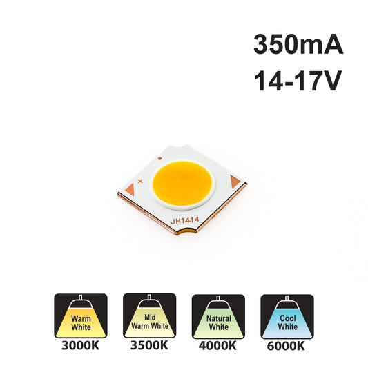 Constant Current COB LED Module, 350mA 5W CCT(3K, 3.5K, 4K, 6K)