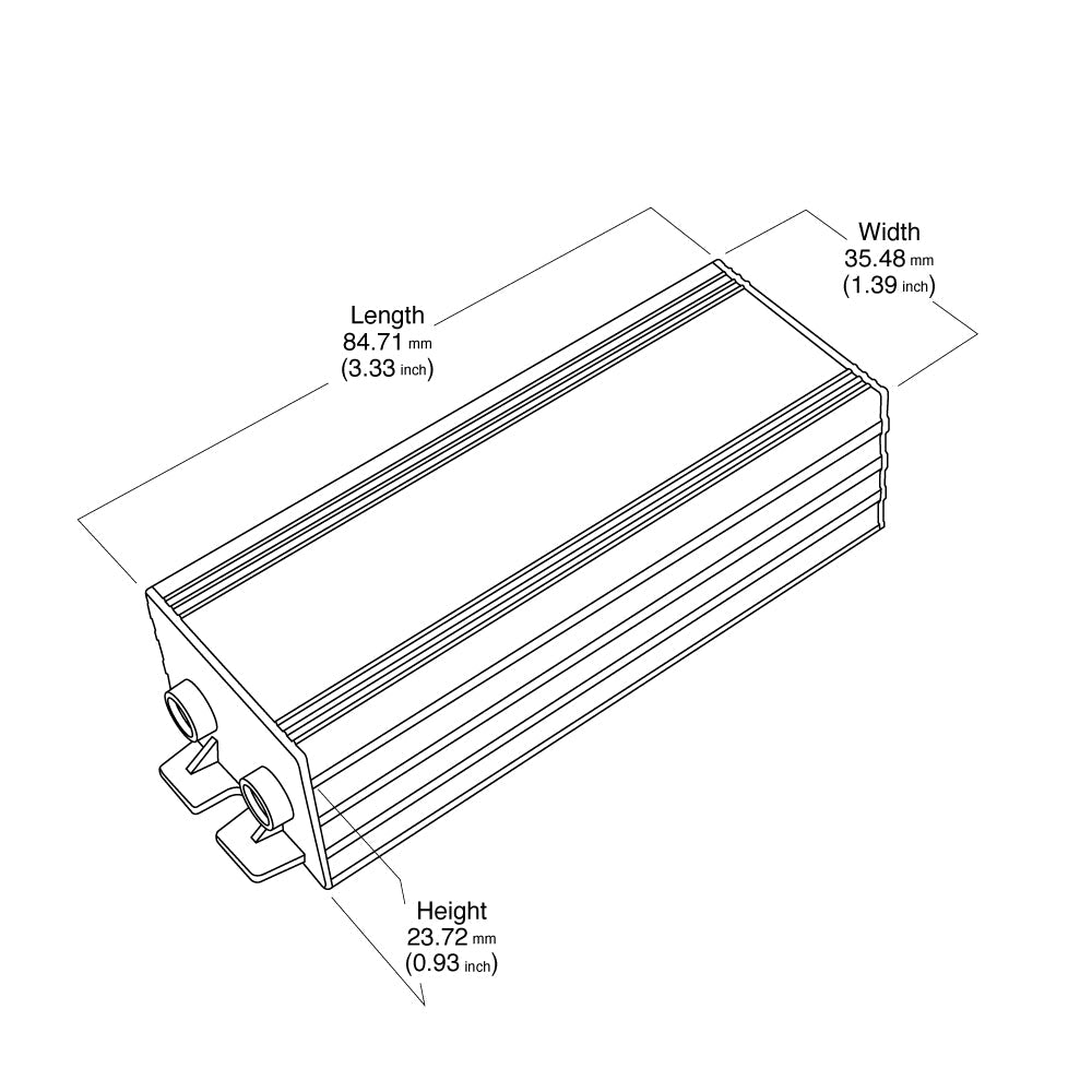 DXQ-SF-45W Constant Current LED Driver, 12-24V 45W 1000mA, gekpower