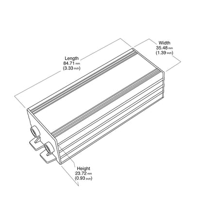 DXQ-SF-45W Constant Current LED Driver, 12-24V 45W 1000mA, gekpower