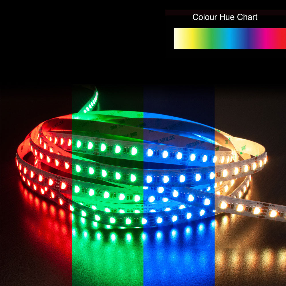 Led Strip Color 4M(13.1ft) Color changing Indoor LED Strip Light 24V 5.5W/ft – Gekpower ...
