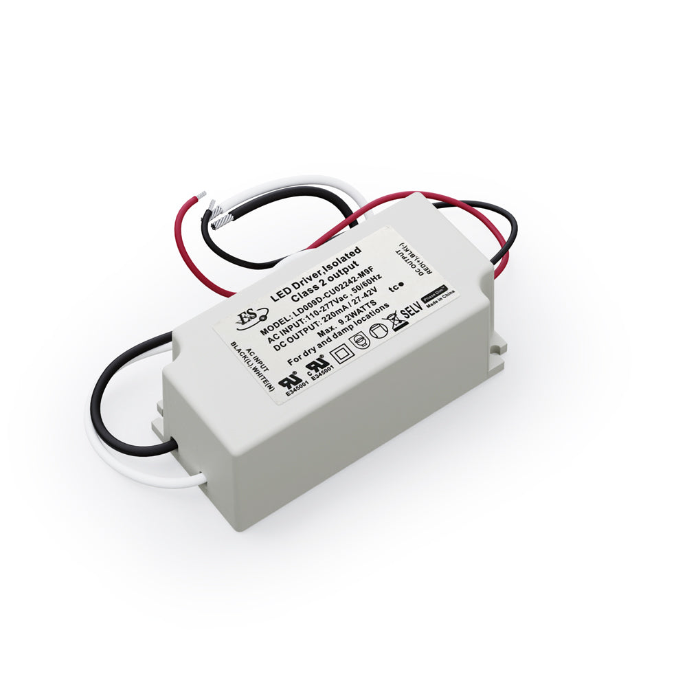 ES LD009D-CU02242-M9F Constant Current LED Driver, 220mA 27-42V 9.2W max