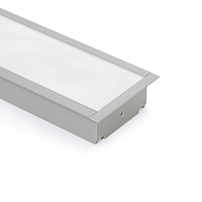 Linear Aluminum LED Channel for LED Strips 2Meters(6.5ft) VBD-CH-RF7-2