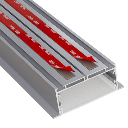 Linear Aluminum LED Channel for LED Strips 2Meters(6.5ft) VBD-CH-RF7-2