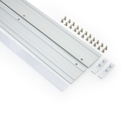 VEROBOARD Flush Mount Linear Aluminum Channel for LED Strips 1Meter(3.2ft) VBD-CH-RF9 - GekPower