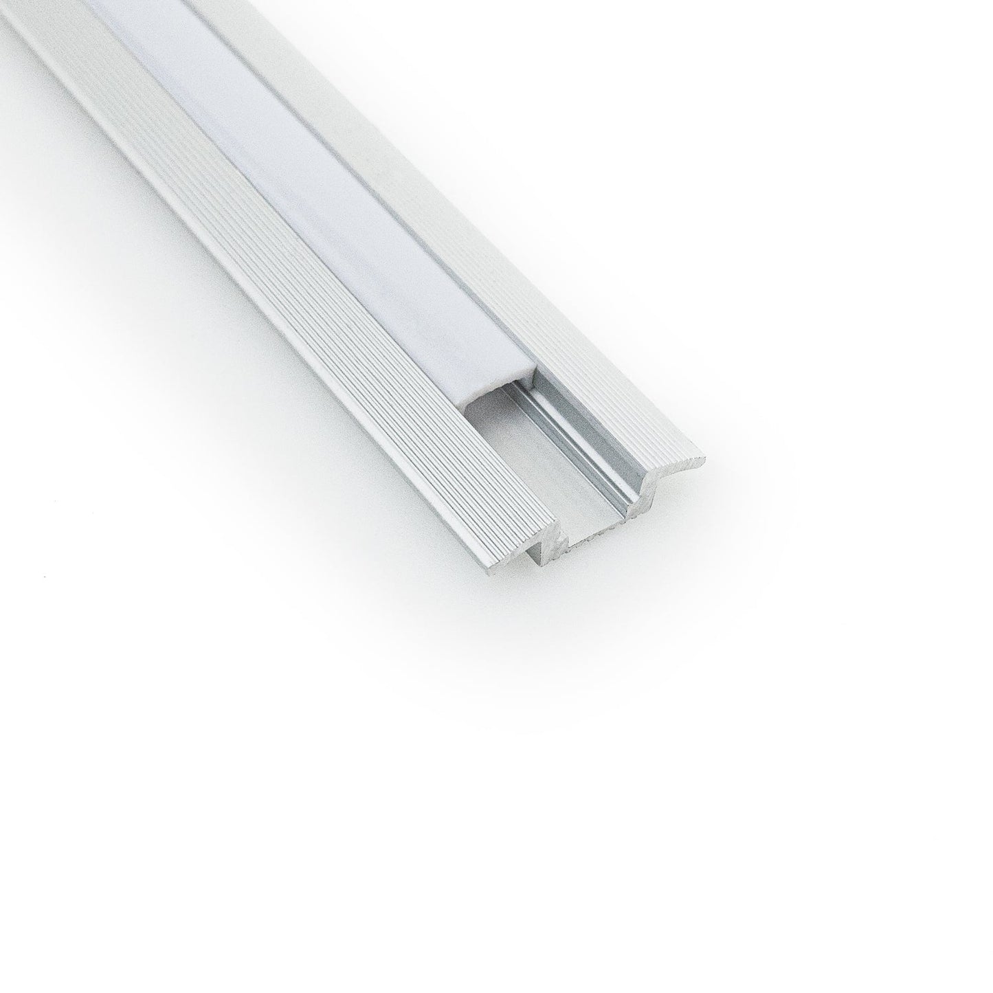 VEROBOARD Multi Floor Transition Aluminum Channel for LED Strips 1Meter(3.2ft) VBD-CH-W2 (Walkway/Floor) - GekPower