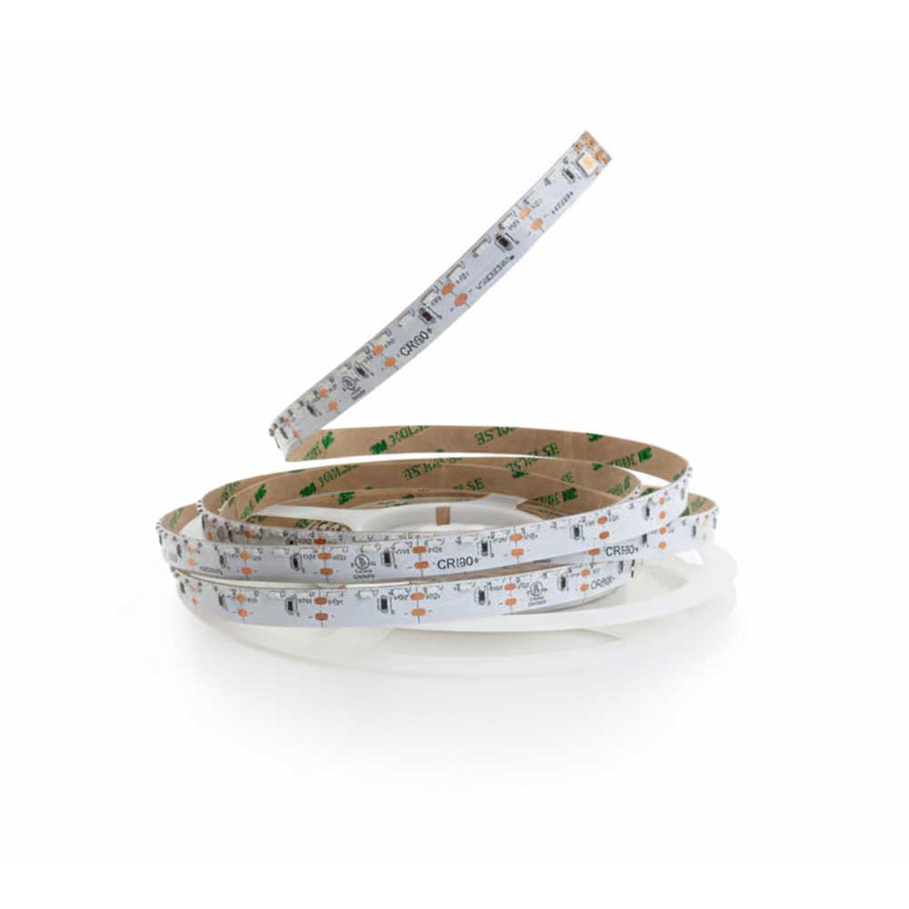 5M(16.4ft) Side Emitting Indoor LED Strip Light 315, 12V 3(w/ft) 329-402(Lm/ft) 120(LEDs/m) CCT(2.7K, 5K, Green)