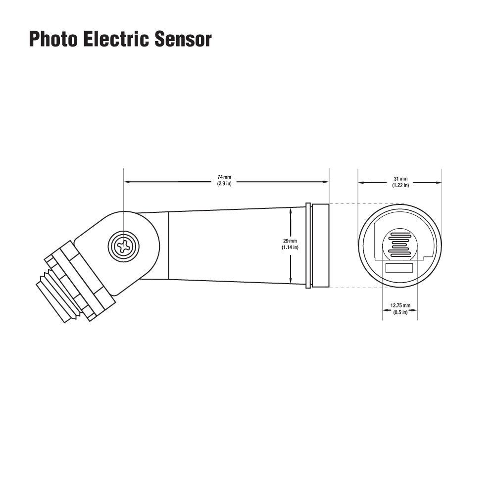 LP-104A Indoor/Outdoor Dusk to dawn 120V Adjustable Swivel Mount Photoelectric Sensor Switch 15A 1800W
