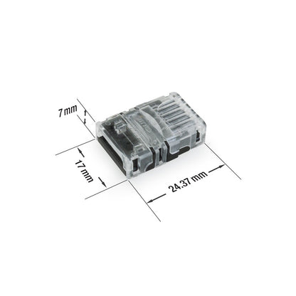 LED Strip to Wire Connectors VBD-CON-12MM-1S1W (Pack of 5)