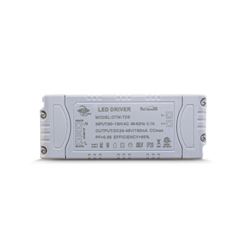 Constant Current LED Driver 190mA 24-48V 9W OTM-TD9