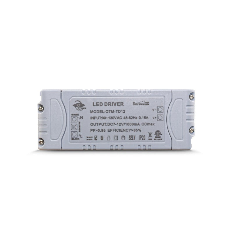 Constant Current LED Driver 1000mA 7-12V 12W OTM-TD12