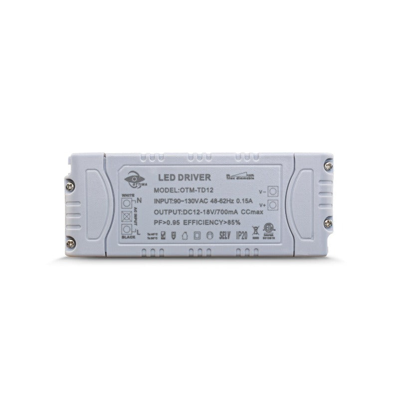 Constant Current LED Driver 700mA 12-18V 12W OTM-TD12