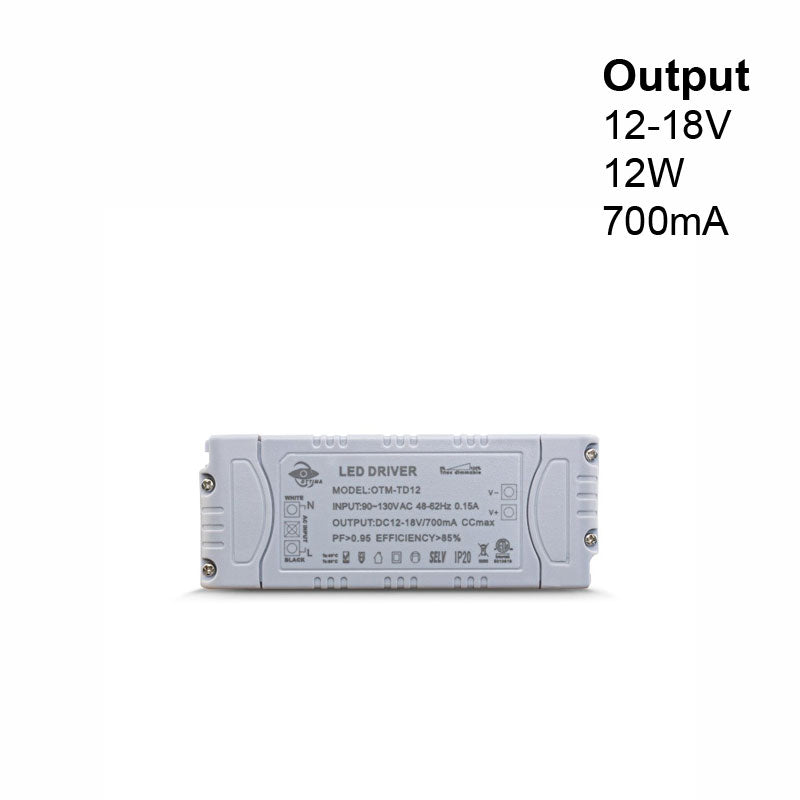 Constant Current LED Driver 700mA 12-18V 12W OTM-TD12, gekpower