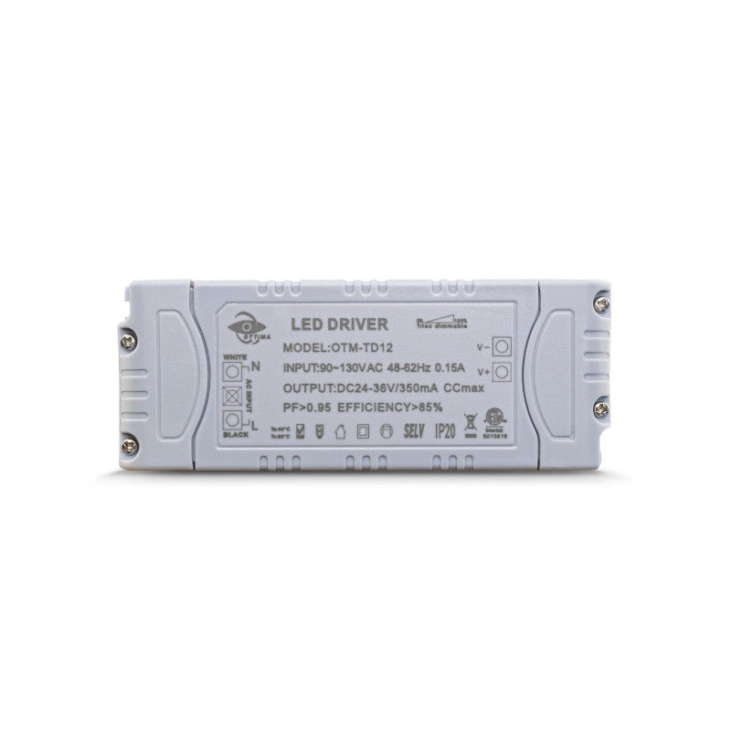 Constant Current LED Driver 350mA 24-36V 12W OTM-TD12