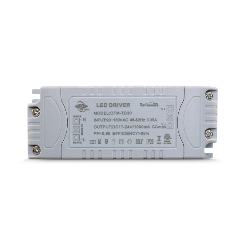 Constant Current LED Driver 1000mA 17-24V 24W OTM-TD30