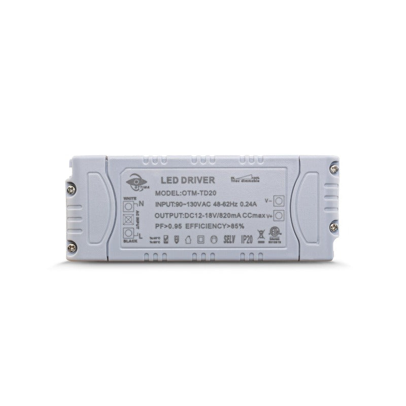 Constant Current LED Driver 820mA 12-18V 18W OTM-TD20