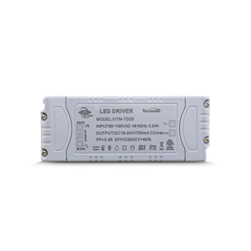 Constant Current LED Driver 750mA 16-24V 18W  OTM-TD20