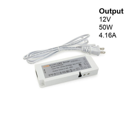 OTM-E60 Non-Dimmable 12V  LED Driver 6-way Output Plugin Power Supply for Cabinet Lights