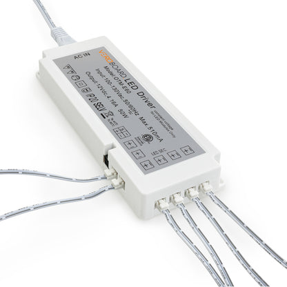 OTM-E60 Non-Dimmable 12V  LED Driver 6-way Output Plugin Power Supply for Cabinet Lights