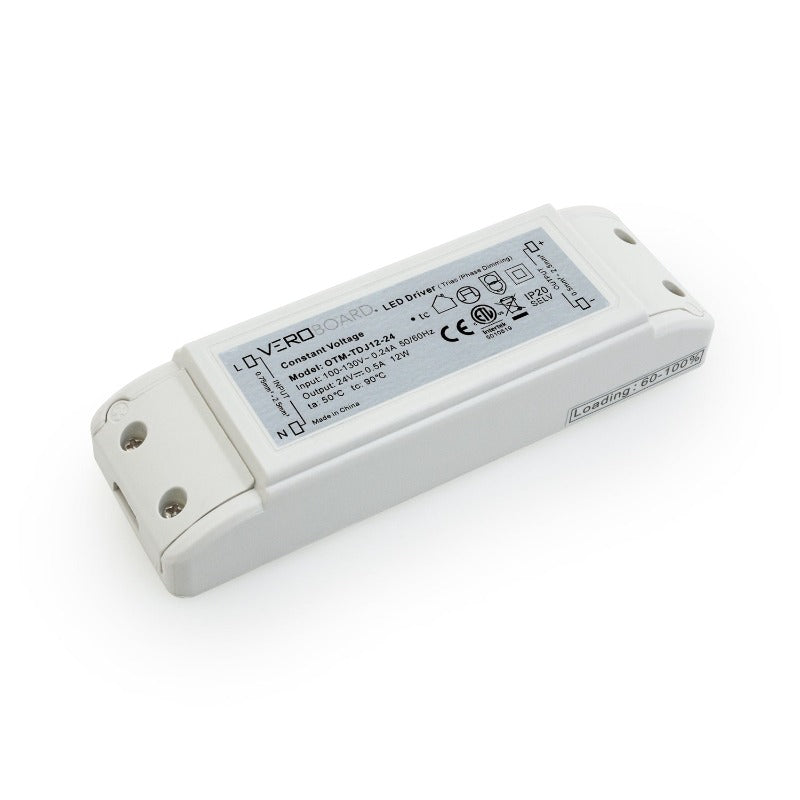 OTM-TDJ12-24 Triac dimmable Constant Voltage LED Driver, 24V 0.5A 12W