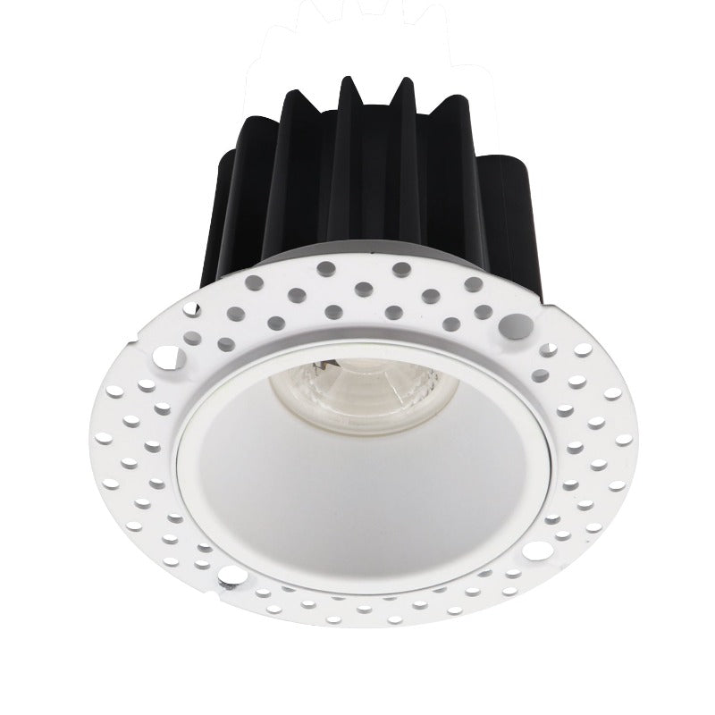 2 inch Round Trimless LED Downlight / Ceiling Light LED-2-S8W-L5CCTWH-T, (5CCT) 120V 8W, gekpower