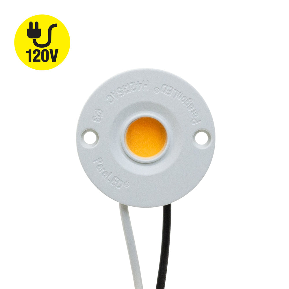 CDAC-20-30135-120V-30 COB Paragon LED Module with H42135AC LED Holder, 120V 6W 3000K, gekpower