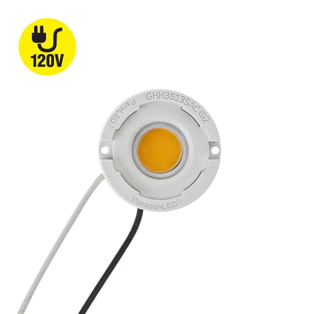 CBHT-42-30135-120V-30-G03 COB Paragon LED Module with GHH36135AC LED Holder, 120V 6W 3000K, gekpower