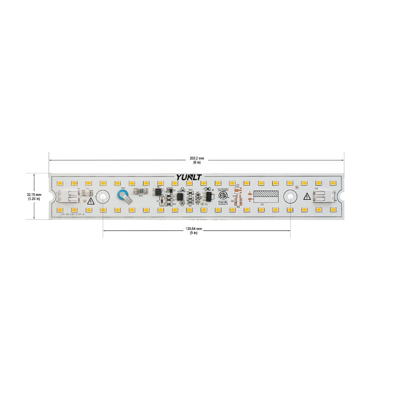 8 inch Linear ZEGA LED Module LIN 08-015W-930-120-S3-Z1B, 120V 15W 3000K(Warm White), gekpower