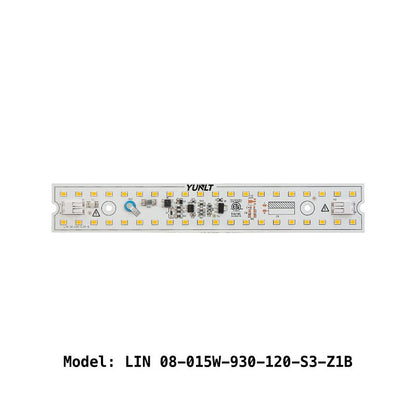 8 inch Linear ZEGA LED Module LIN 08-015W-930-120-S3-Z1B, 120V 15W 3000K(Warm White), gekpower