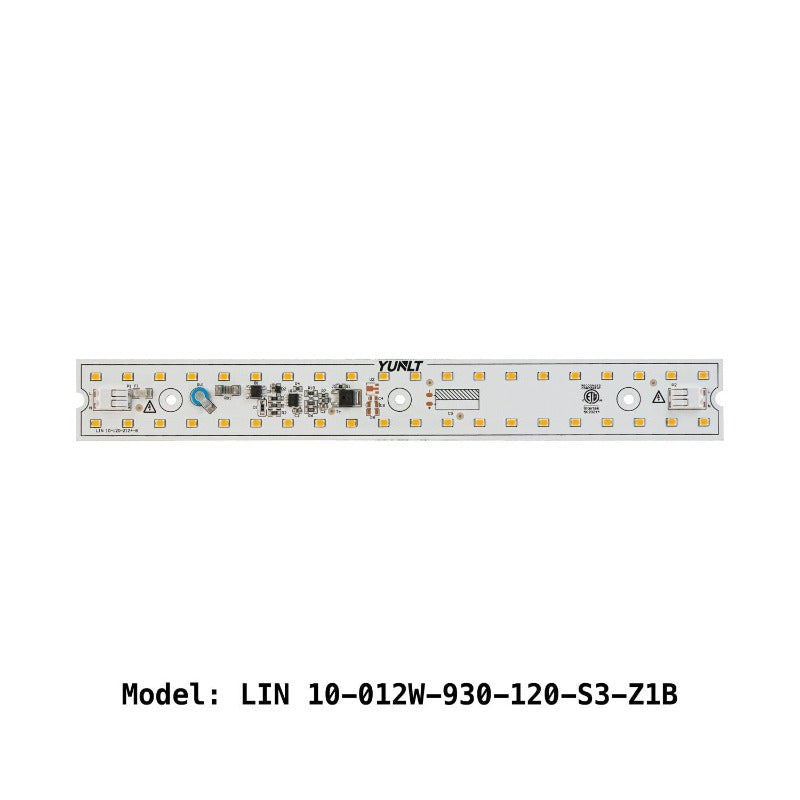 10 inch Linear ZEGA LED Module LIN 10-012W-930-120-S3-Z1B, 120V 12W 3000K(Warm White), gekpower