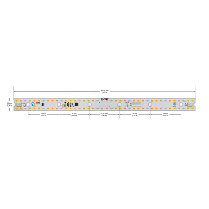 18 inch Linear ZEGA LED Module LIN 18-015W-930-120-S3-Z1B, 120V 15W 3000K(Warm White)