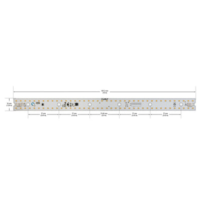 18 inch Linear ZEGA LED Module LIN 18-020W-930-120-S3-Z1B, 120V 20W 3000K(Warm White)
