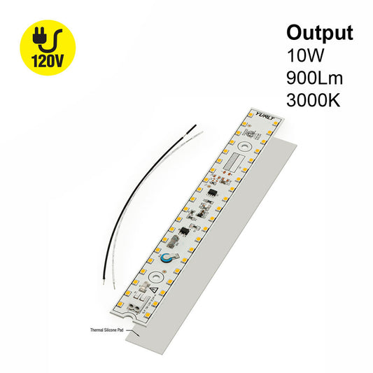 8 inch Slim ZEGA LED Module SLM 08-010W-930-120-S3-Z1A, 120V 10W 3000K(Warm White), gekpower