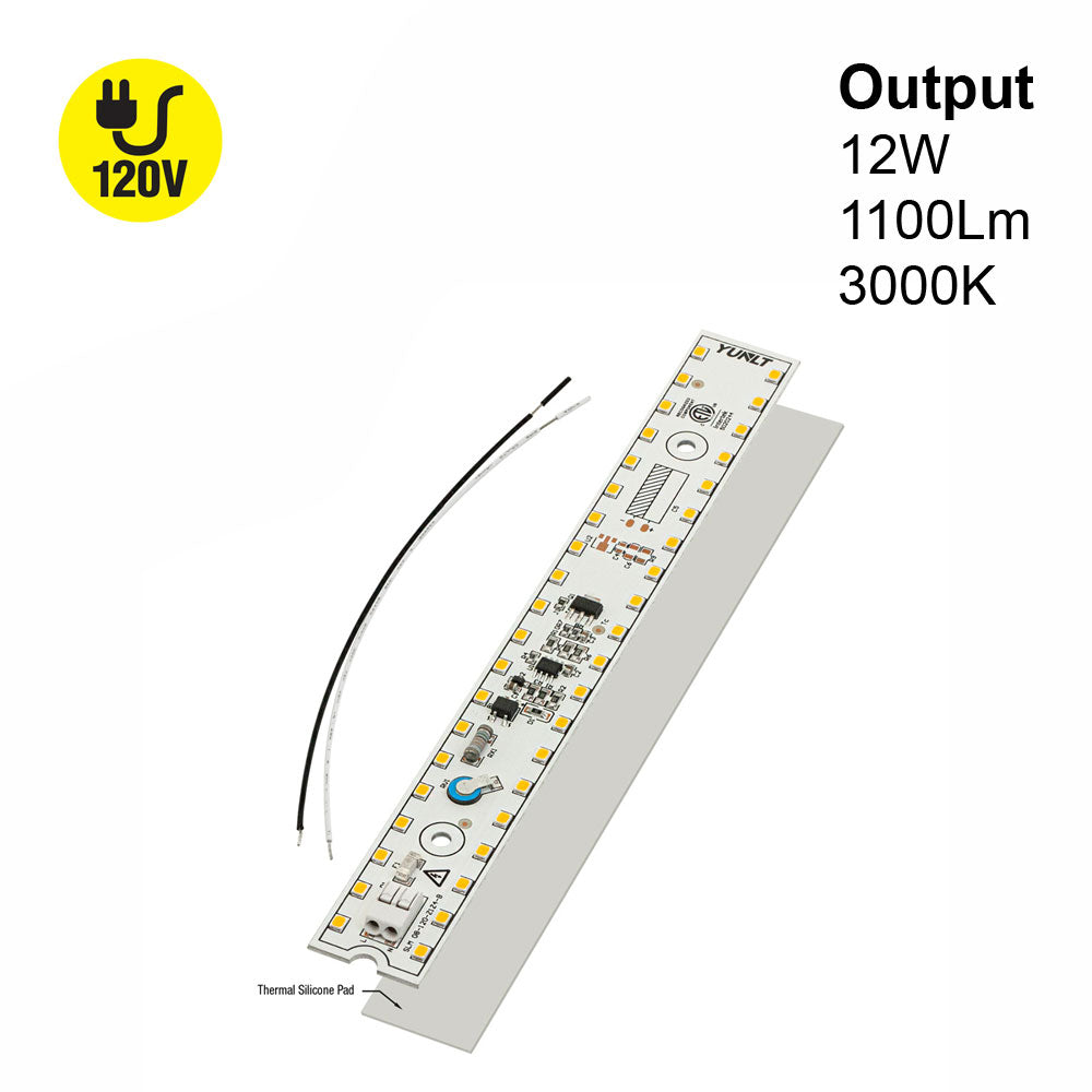 8 inch Slim ZEGA LED Module SLM 08-012W-930-120-S3-Z1B, 120V 12W 3000K(Warm White), gekpower