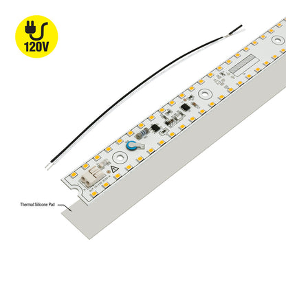 15 inch Slim ZEGA LED Module SLM 15-010W-930-120-S3-Z1A, 120V 10W 3000K(Warm White), gekpower