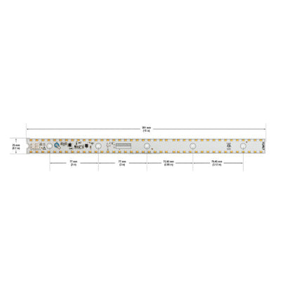 15 inch Slim ZEGA LED Module SLM 15-010W-930-120-S3-Z1A, 120V 10W 3000K(Warm White), gekpower