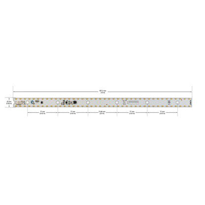 18 inch Slim ZEGA LED Module SLM 18-015W-930-120-S3-Z1B, 120V 15W 3000K(Warm White)