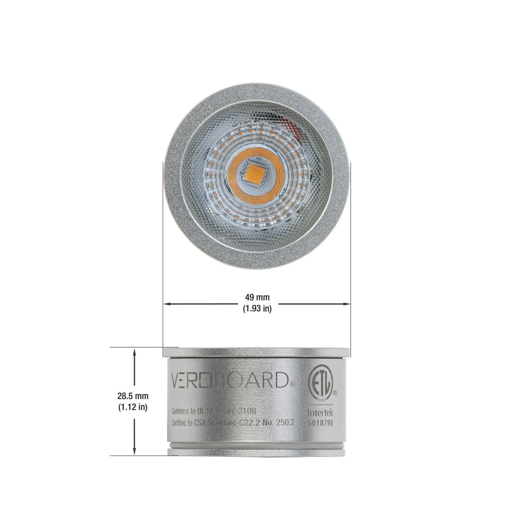 VBD-TR5-W-L LED Light Engine with Clear Lens, 12V 5W 5000K(Daylight)