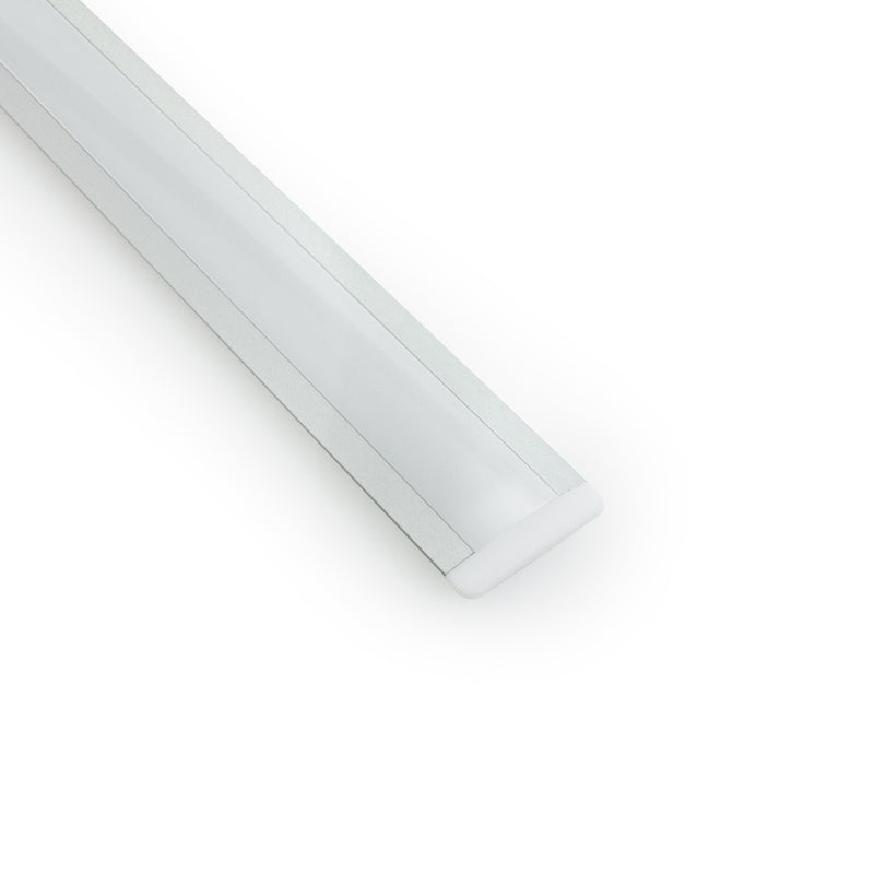 Low Profile Recessed Linear Aluminum LED Channel for LED Strips 1Meter(3.2ft) VBD-CH-RS5, Gekpower
