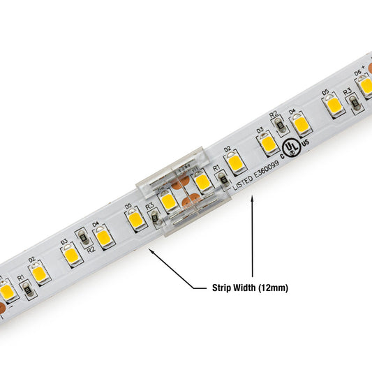 12mm Beetle LED Strip to Strip Connector, VBD-BC-12MM-2S (Pack of 3)