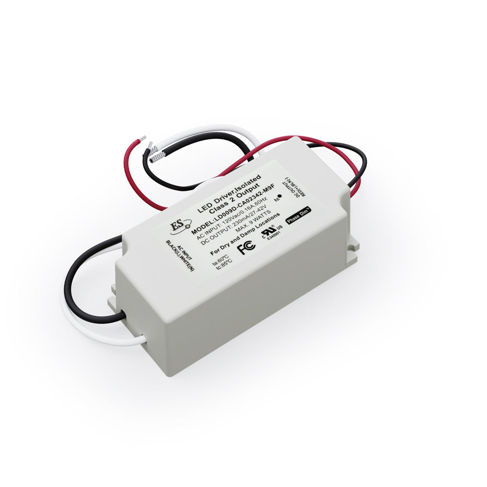 ES LD009D-CA02342-M9F Constant Current LED Driver, 230mA 27-42V 9W max, gekpower