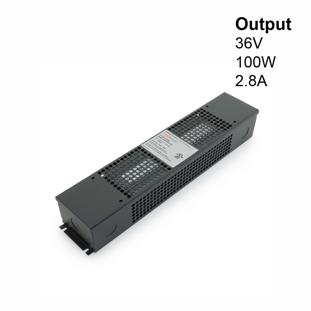 OTM-W100-36F Constant Voltage 0-10V Dimming LED Driver 36V 100W, gekpower