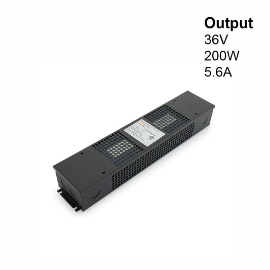 OTM-W200-36-F Constant Voltage 0-10V Dimming LED Driver 36V 200W, gekpower