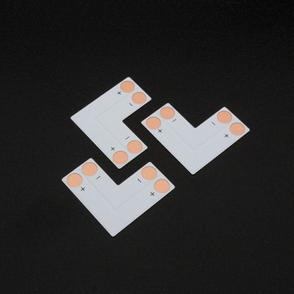 PCB Type Single Color L Shape Connector