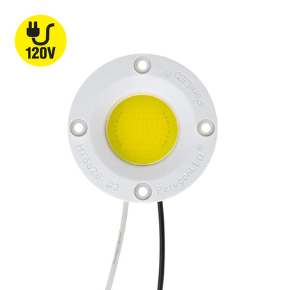 CDAC-080-05028-120-5000K COB Paragon LED Module with HT5828 LED Holder, 120V 10W 5000K, gekpower